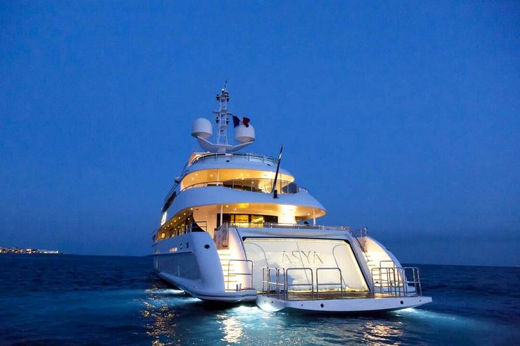 Charter Yacht ASYA - Heesen 47m - 5 Cabins - Amalfi Coast - St Tropez - Naples - Sicily - Monaco - Cannes- Sardinia