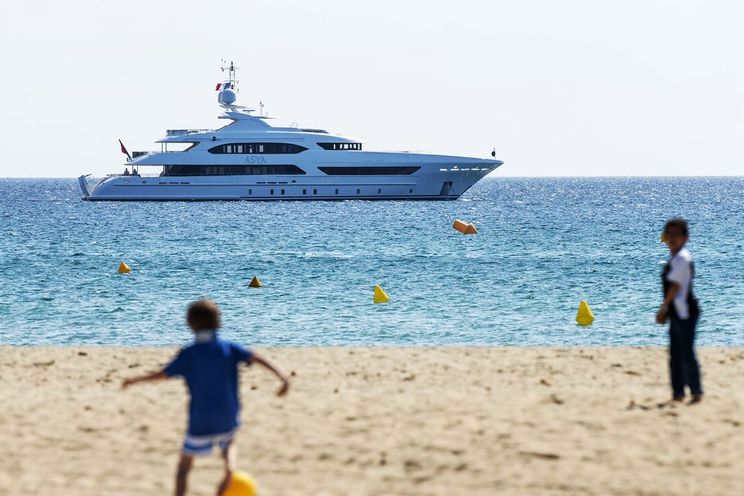 Charter Yacht ASYA - Heesen 47m - 5 Cabins - Amalfi Coast - St Tropez - Naples - Sicily - Monaco - Cannes- Sardinia