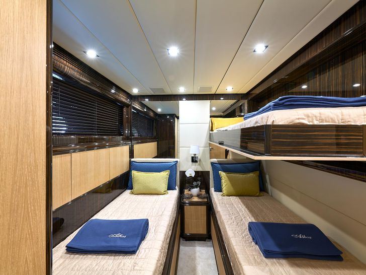 ATHOS Aft Deck Twin with Pullman