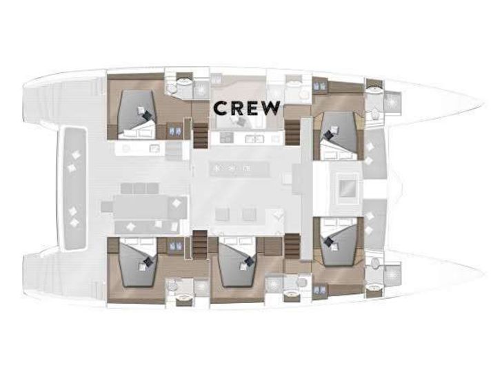 ATLANTIA Lagoon 630 - Layout ATLANTIA Lagoon 630 - Layout