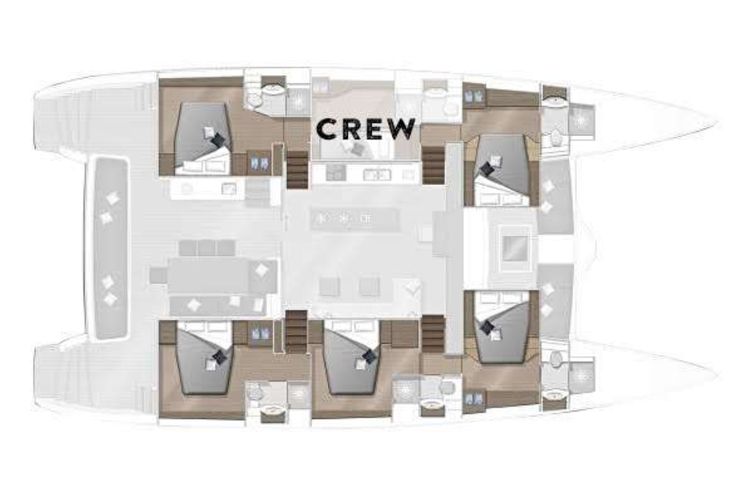 Layout for ATLANTIA Lagoon 630 - Layout