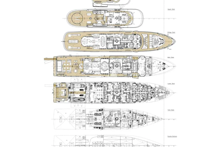 Layout for ATLAS Lurssen 74m - layout