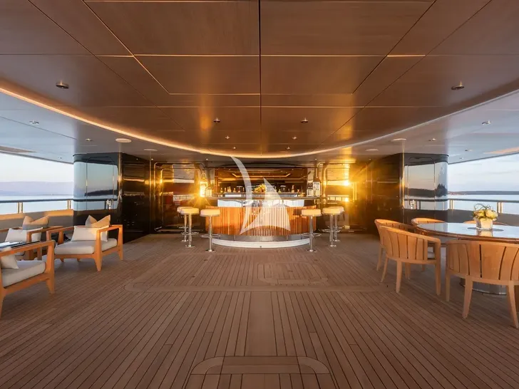 ATLAS Lurssen 74m - main aft deck ATLAS Lurssen 74m - main aft deck