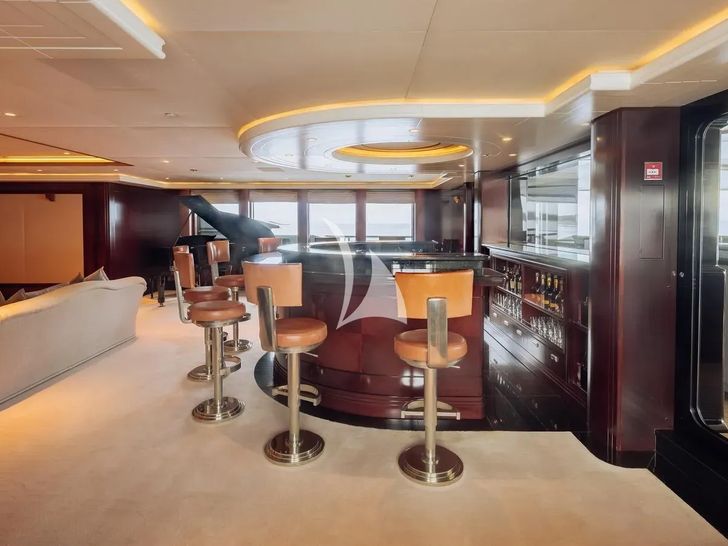 ATLAS Lurssen 74m - main deck bar ATLAS Lurssen 74m - main deck bar