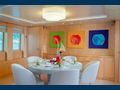 ATOM Inace Yacht 114 indoor dining area