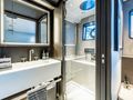 AT ONE Ferretti Custom Line Navetta 30 - VIP cabin 1 bathroom AT ONE Ferretti Custom Line Navetta 30 - VIP cabin 1 bathroom