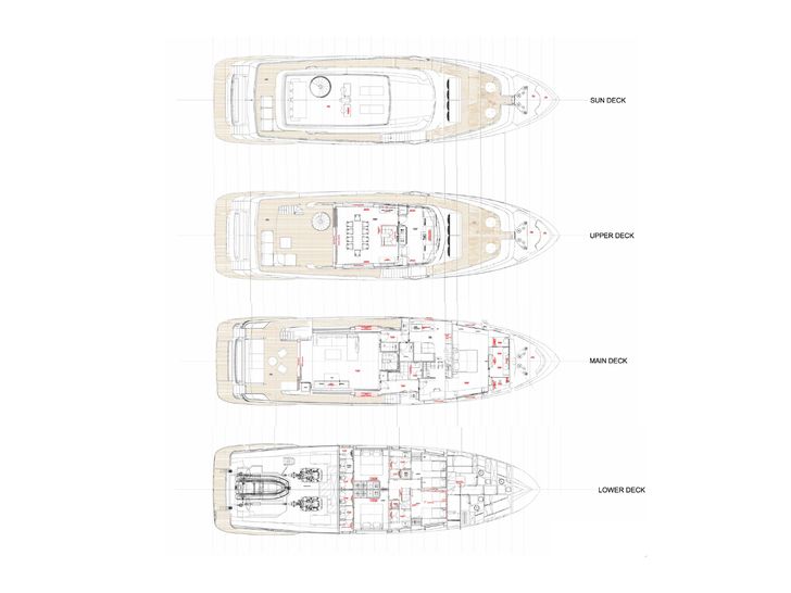AT ONE Ferretti Custom Line Navetta 30 - layout AT ONE Ferretti Custom Line Navetta 30 - layout