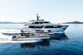 AT ONE - Ferretti Custom Line Navetta 30 - 5 Cabins - Meganisi - Lefkas - Kefalonia - Corfu - Ionian Sea - Greece AT ONE - Ferretti Custom Line Navetta 30 - 5 Cabins - Meganisi - Lefkas - Kefalonia - Corfu - Ionian Sea - Greece