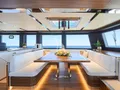 ATRAVERSIA Silent Yacht Dining Interior ATRAVERSIA Silent Yacht Dining Interior