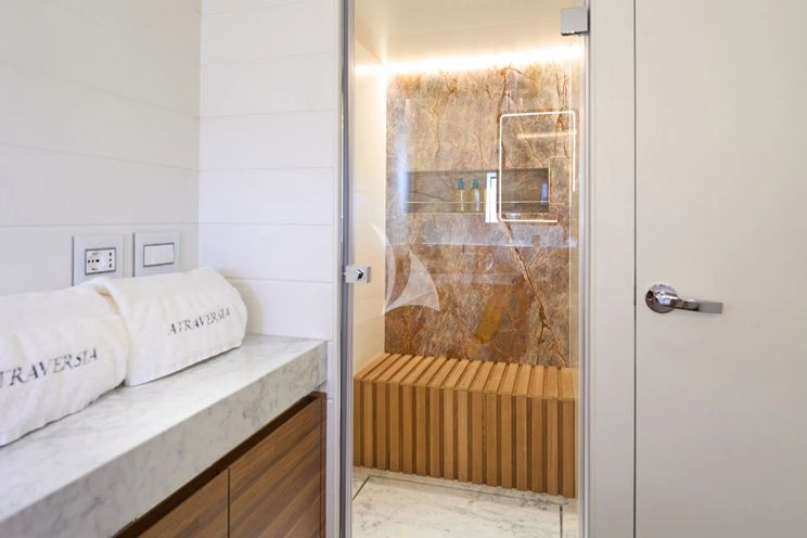 Charter Yacht ATRAVERSIA - VisionF E-Cat 80 - 4 Cabins - Cannes - St Tropez - Nice - Antibes - French Riviera