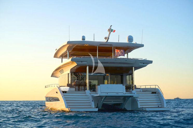 Charter Yacht ATRAVERSIA - VisionF E-Cat 80 - 4 Cabins - Cannes - St Tropez - Nice - Antibes - French Riviera
