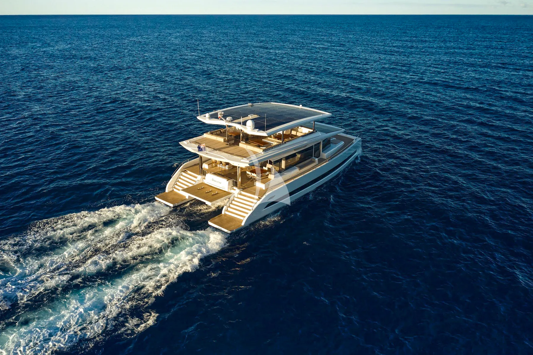 Charter Yacht ATRAVERSIA - VisionF E-Cat 80 - 4 Cabins - Cannes - St Tropez - Nice - Antibes - French Riviera