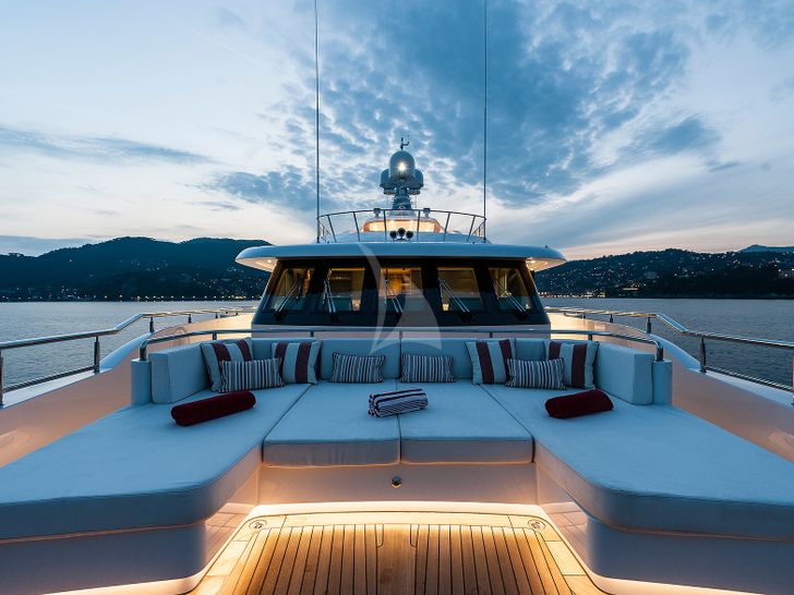 AUDACES - Sunrise Yacht 147,bow lounge AUDACES - Sunrise Yacht 147,bow lounge