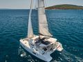 AURA Lagoon 42 foredeck AURA Lagoon 42 foredeck