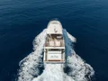 AURA Azimut Grande 27m - cruising aft view AURA Azimut Grande 27m - cruising aft view