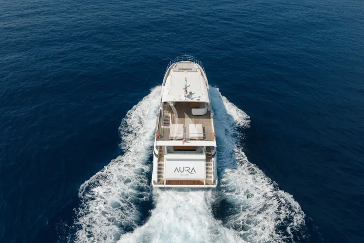 Charter Yacht AURA - Azimut Grande 27m - 5 Cabins - Cannes - Monaco - St Tropez - Nice - Antibes - The French Riviera