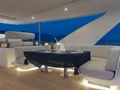 AURA Azimut Grande 27m - flybridge dining lounge AURA Azimut Grande 27m - flybridge dining lounge