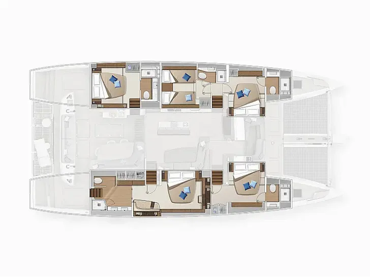 AURA Lagoon Sixty 5 - layout AURA Lagoon Sixty 5 - layout