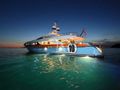 AURELIA Heesen 3700 - at night AURELIA Heesen 3700 - at night
