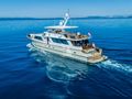 AURIANE Broward Marine 30m - cruising aft shot AURIANE Broward Marine 30m - cruising aft shot