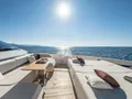 AURORE Ferretti 800 - foredeck lounge and sunbathing area AURORE Ferretti 800 - foredeck lounge and sunbathing area