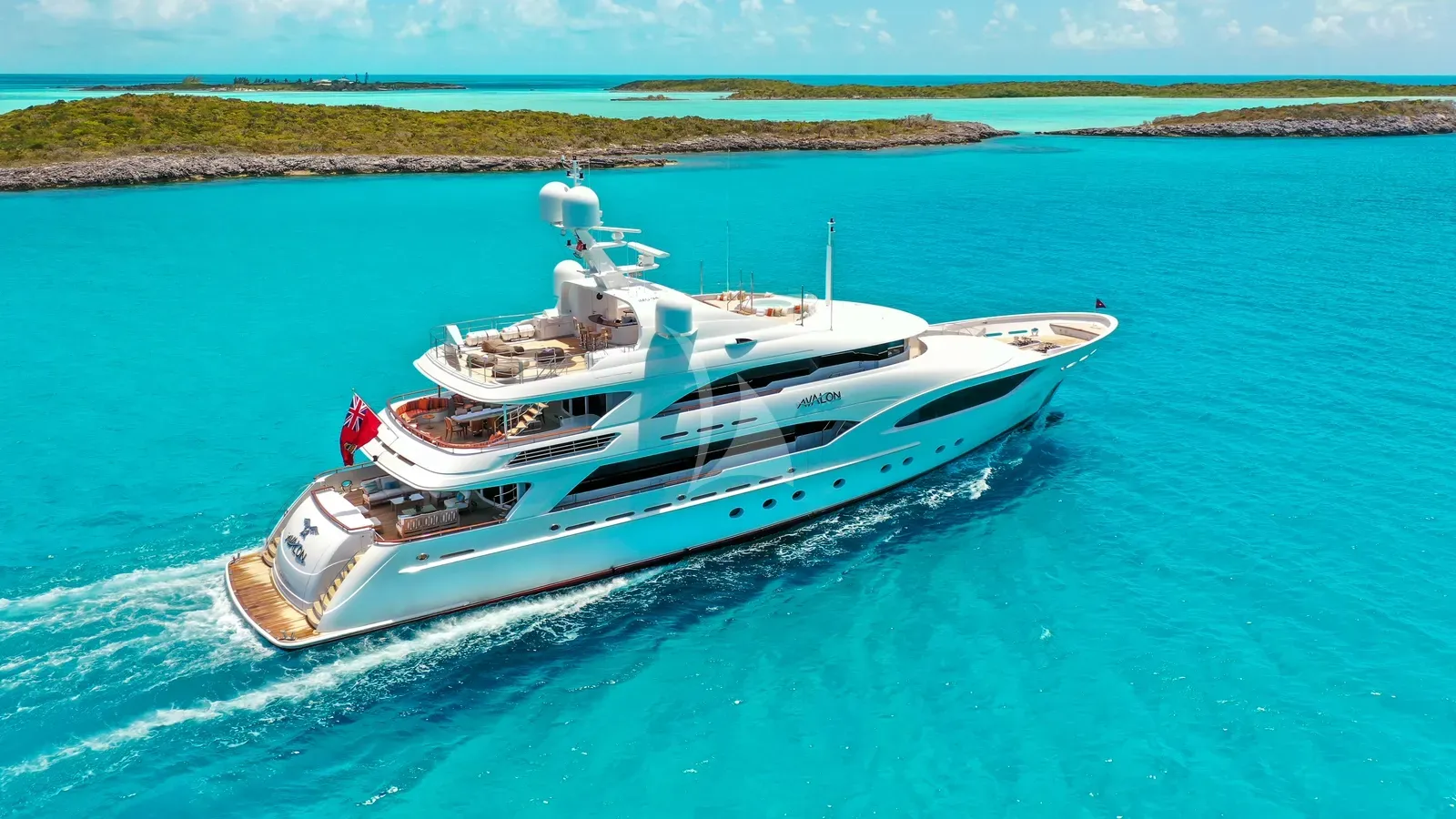 Charter Yacht AVALON - Delta Marine 46m - 5 Cabins - Nassau - Exumas - Bahamas