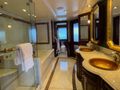 AVALON Delta Marine 46m - master cabin lavatory and shower AVALON Delta Marine 46m - master cabin lavatory and shower