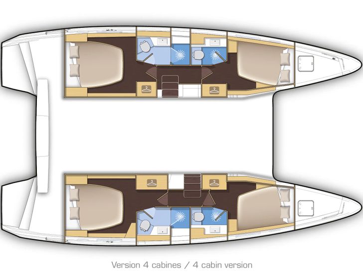 AVENTUS Lagoon 42 - layout AVENTUS Lagoon 42 - layout