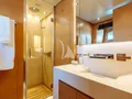 AWAY Sanlorenzo SD122 - VIP cabin 1 bathroom AWAY Sanlorenzo SD122 - VIP cabin 1 bathroom