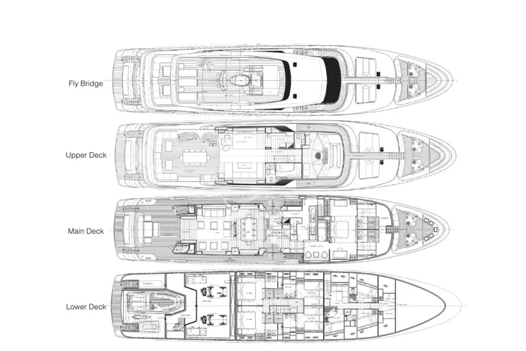 Charter Yacht AWAY - Sanlorenzo SD122 - 5 Cabins - Nassau - Exumas - Bahamas