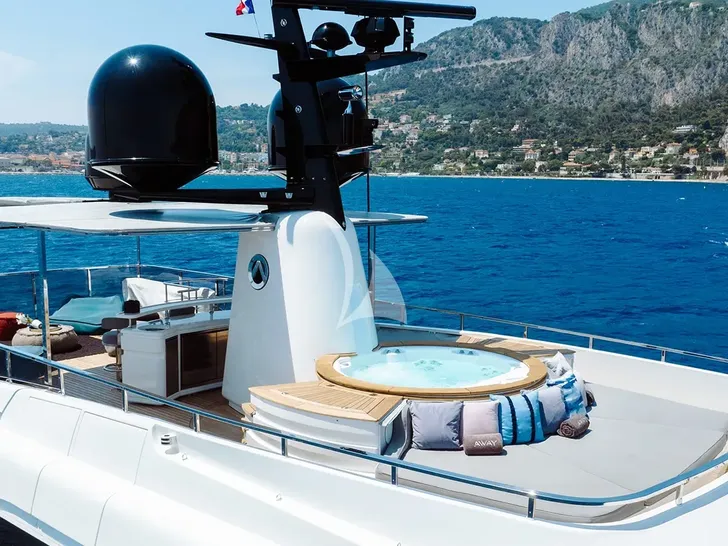 AWAY Sanlorenzo SD122 - sundeck AWAY Sanlorenzo SD122 - sundeck