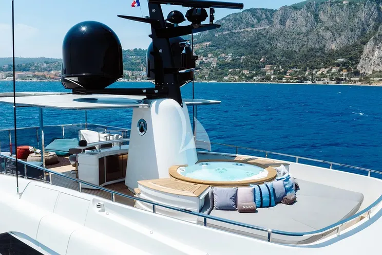 Charter Yacht AWAY - Sanlorenzo SD122 - 5 Cabins - Nassau - Exumas - Bahamas
