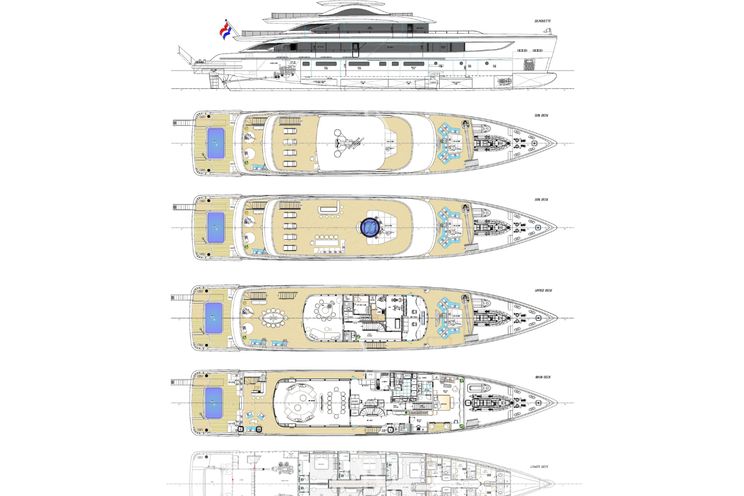 Layout for AXA Radez 49m - layout