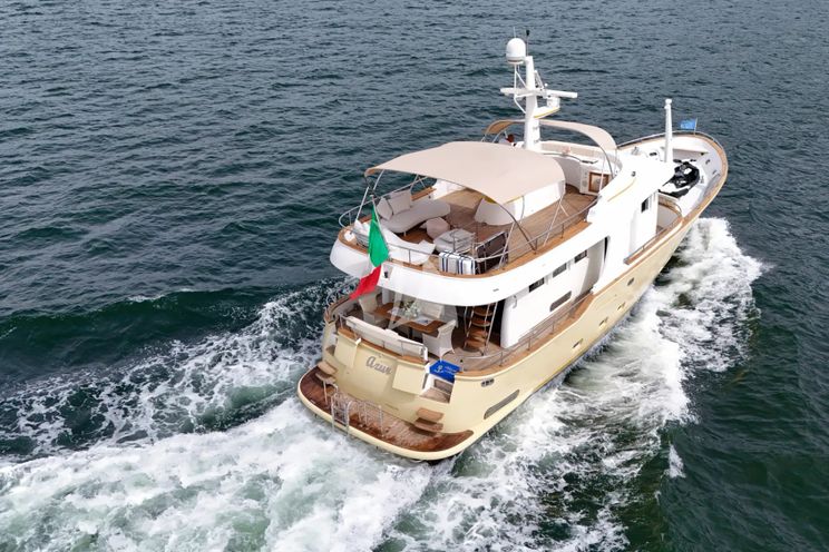 Charter Yacht AZUR - Terranova Explorer 20m - 3 Cabins - Sicily - Lipari - Aeolian Islands - Italy