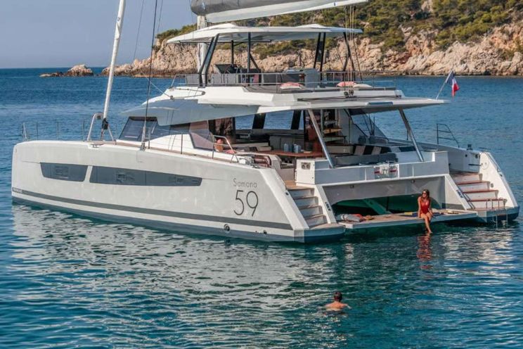 Charter Yacht AZURE - Fountaine Pajot Samana 59 - 5 Cabins - Lefkas - Preveza - Kefalonia - Corfu - Ionian Islands - Greece