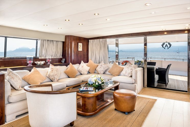Charter Yacht ANTISAN - Alalunga 33m - 5 Cabins - Cannes - Nice - Antibes - St Tropez - French Riviera - Monaco