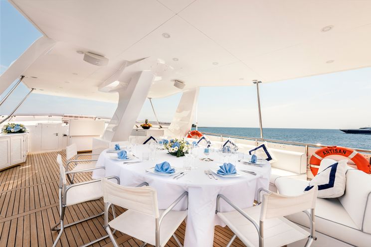 Charter Yacht ANTISAN - Alalunga 33m - 5 Cabins - Cannes - Nice - Antibes - St Tropez - French Riviera - Monaco