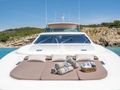 DOLCE VITA IV Astondoa 102 GLX - foredeck bronzing area DOLCE VITA IV Astondoa 102 GLX - foredeck bronzing area