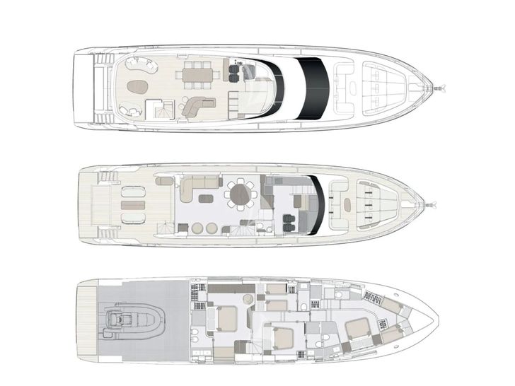 BALANCE Azimut 82 Fly - layout BALANCE Azimut 82 Fly - layout