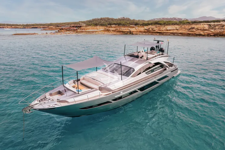 Charter Yacht BALOO III - Pershing 9X - 4 Cabins - Ibiza - Palma - Mallorca - Balearics - Spain