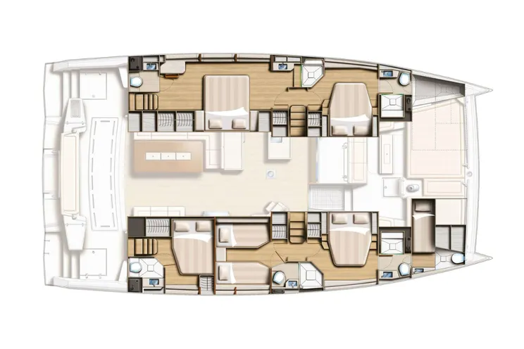 Layout for BAREFOOT BLISS Bali 5.4 - layout