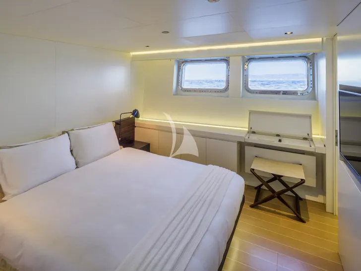 BARACUDA VALETTA Perini Navi Sailing Yacht 50m - VIP cabin 1 BARACUDA VALETTA Perini Navi Sailing Yacht 50m - VIP cabin 1