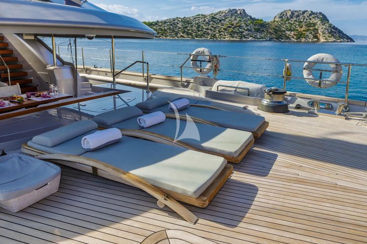 Charter Yacht BARACUDA VALETTA - Perini Navi Sailing Yacht 50m - 5 Cabins - Athens - Mykonos - Paros - Cyclades - Aegean - Greece
