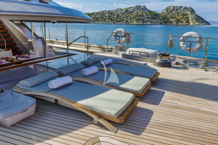 Charter Yacht BARACUDA VALETTA - Perini Navi Sailing Yacht 50m - 5 Cabins - Athens - Mykonos - Paros - Cyclades - Greece