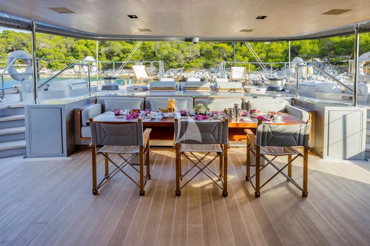 Charter Yacht BARACUDA VALETTA - Perini Navi Sailing Yacht 50m - 5 Cabins - Athens - Mykonos - Paros - Cyclades - Aegean - Greece