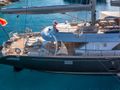 BARACUDA VALETTA Perini Navi Sailing Yacht 50m - aft shot BARACUDA VALETTA Perini Navi Sailing Yacht 50m - aft shot