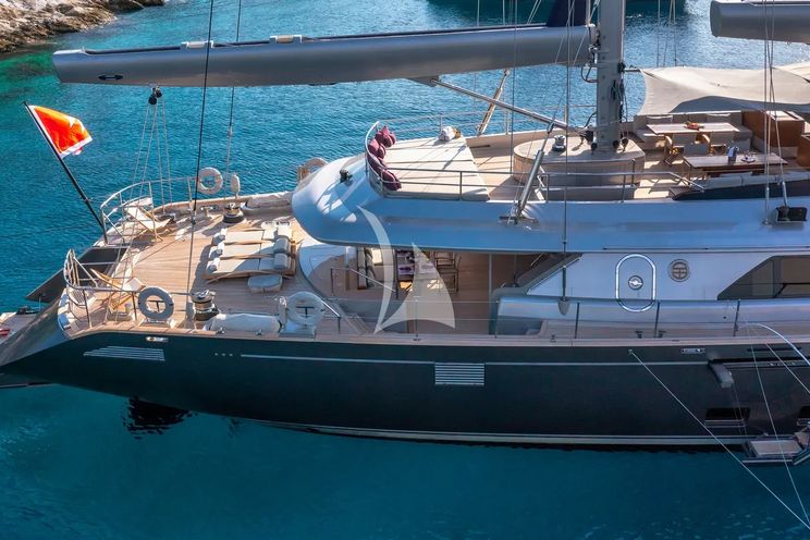 Charter Yacht BARACUDA VALETTA - Perini Navi Sailing Yacht 50m - 5 Cabins - Athens - Mykonos - Paros - Cyclades - Aegean - Greece