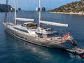 BARACUDA VALETTA Perini Navi Sailing Yacht 50m - anchored with water toys BARACUDA VALETTA Perini Navi Sailing Yacht 50m - anchored with water toys
