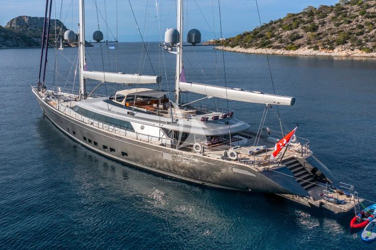 Charter Yacht BARACUDA VALETTA - Perini Navi Sailing Yacht 50m - 5 Cabins - Athens - Mykonos - Paros - Cyclades - Greece