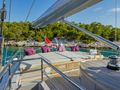 BARACUDA VALETTA Perini Navi Sailing Yacht 50m - flybridge bronzing area BARACUDA VALETTA Perini Navi Sailing Yacht 50m - flybridge bronzing area